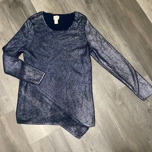 Chicos shimmery sweater